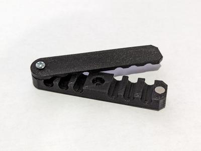Wall Mounted Magnetic Cable Organizer Comb