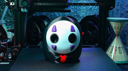 The Kaonashi aka No-Face Multicolor 3D Print