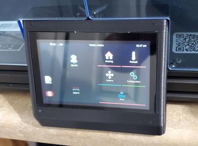 Ender 6 5" touchscreen Klipperscreen mount