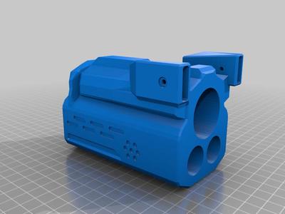 KSG mod for Nerf Rival Helios