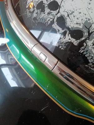 Harley Davidson Electra Glide shield screw cover   