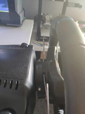 Magnetic Paddles MOD for Logitech G29 5° angle   