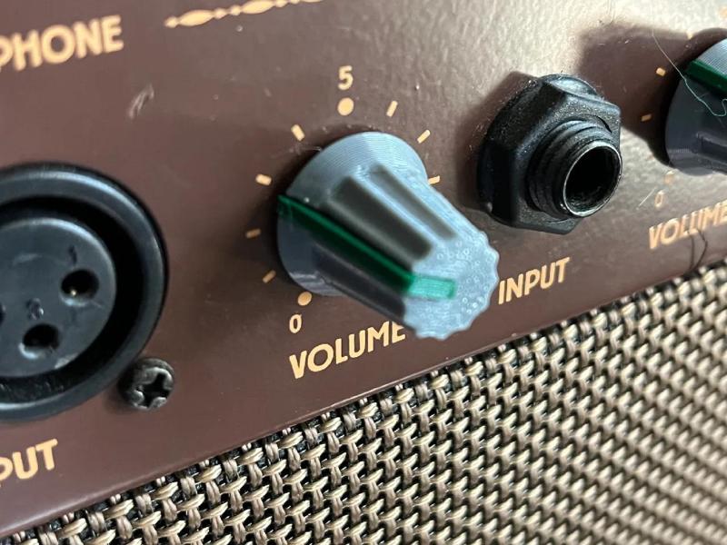 Ibanez Guitar Amp Knob for Amp with 6mm "D" Shaft   