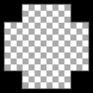 Four-Player Chess Board – For 2D Printing (Not 3D Printable!)   