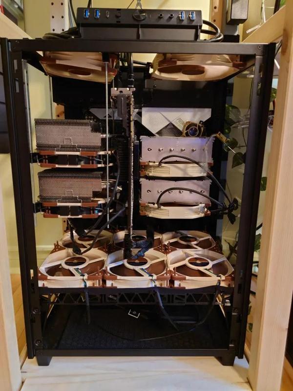 Thermaltake Tower 500 Intake fan tray   