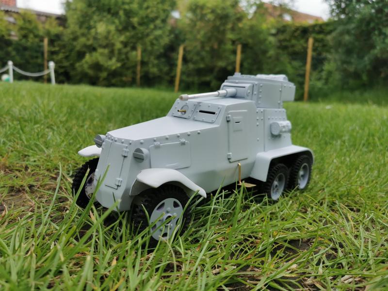 BA-3/6 Armored Car 1:16 RC Tank WPL