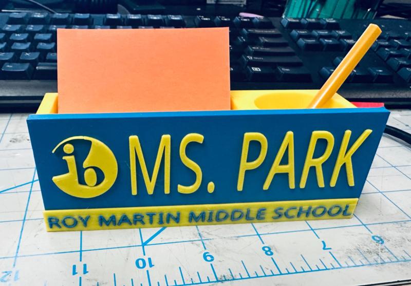 Pencil Holder - Personalized Teacher Gift