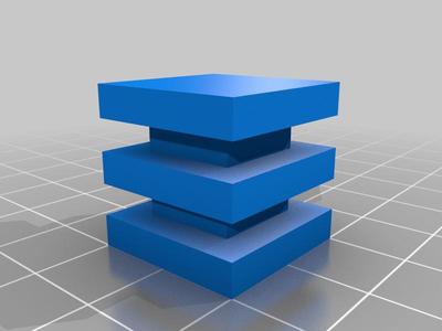 (3D Slash) 20mm_hollow_cube