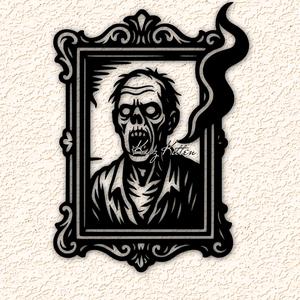 zombie-mirror wall art home decor