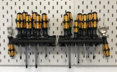IKEA Skadis Holder for Wera Rack
