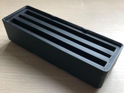 Gridfinity uk usb wall charger bin