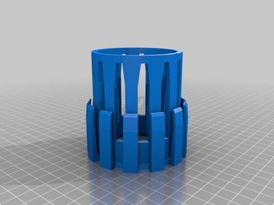 Car cup holder adapter
