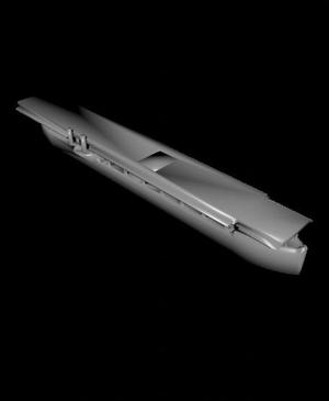 1/1250 Scale USS Langley CV-1 1922.stl