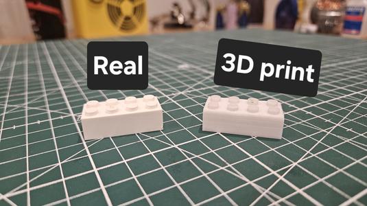 Lego brick 2 x 4