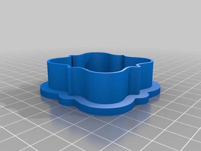 pointed square cookie cutter