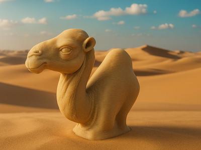 Desert Wanderer – The Proud Camel