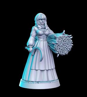 Margaret (harvesting girl) - 32mm - DnD