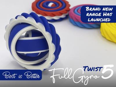 FullGyro5 Twist Fidget Spinner 