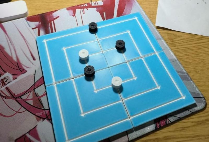 Windmill (Мельница) or 9 (12) men`s morris