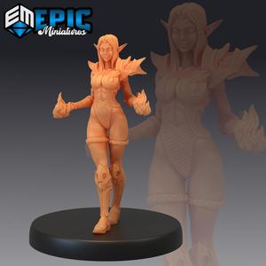 High Elf Mage / Female Elven Warrior / Elvish Tribe