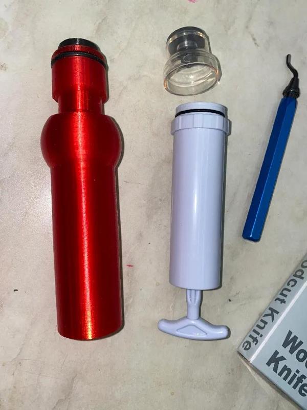 Adapter für Vakuumbeutel (Flachventil) / Staubsauger   