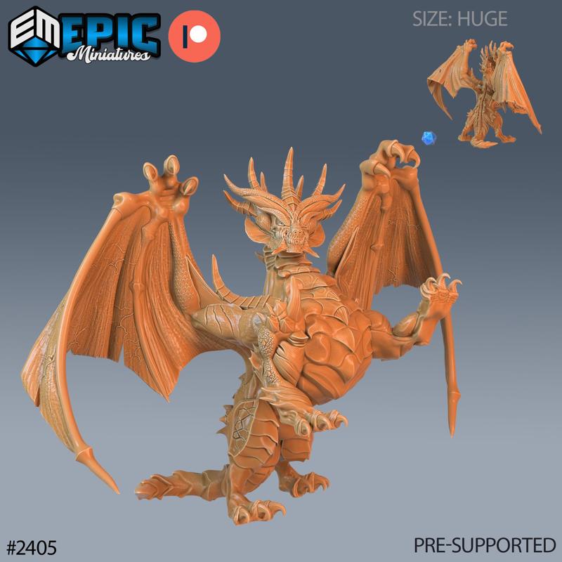 Gray Dragon Claw Attack / Legendary Drake / Winged Mountain Encounter / Magical Beast