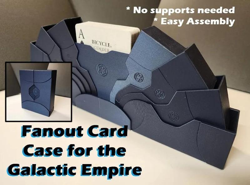 #0199 Star Wars Fanout Card Case [ Galactic Empire ]   