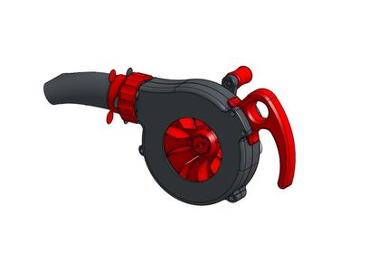 BBQ hand blower fan
