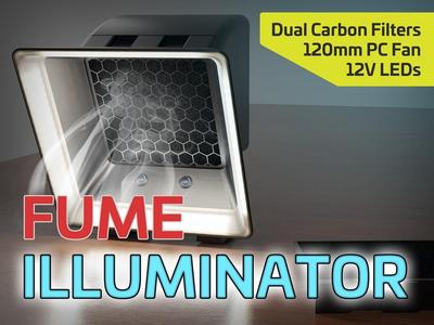 Fume Illuminator (and Fume Extractor) for 120mm PC fan