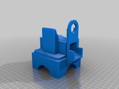 Mason Jar Candy Machine Base with extended ramp
