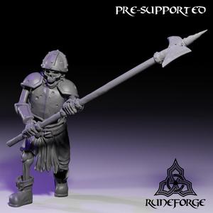 Skeletal Army - Halberd - Chopping