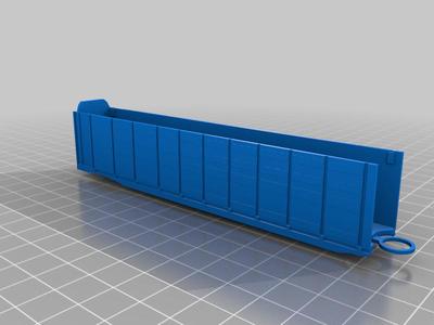 N scale articulated autorack