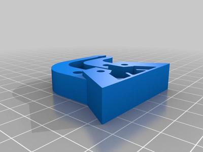 Heated Bed Cable Fixtuature Base 2