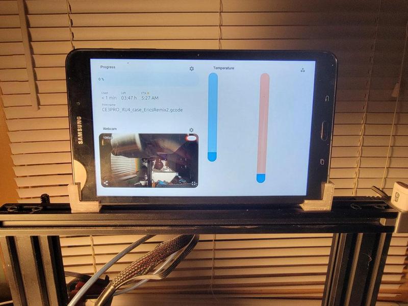 Tablet and Phone Mount for 2020 Rail