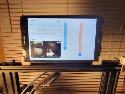 Tablet and Phone Mount for 2020 Rail