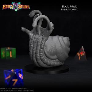 Flail Snail Miniature - Pre-Supported