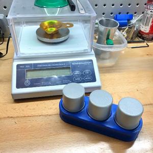 Scale Calibration Weight Holder for use with Creedmoor TRX-925 Weights   