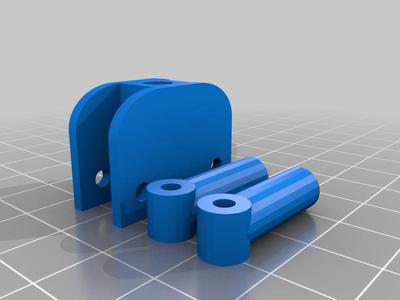 BBQ skewer Rogallo wing hinge spar hub.