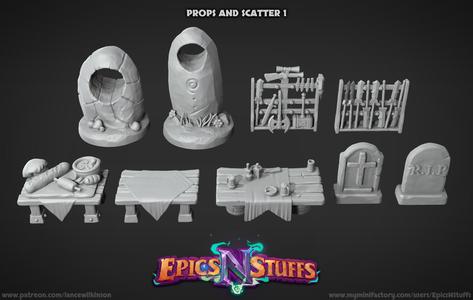 Props 'N' Scatter Bundle - Pre-Supported