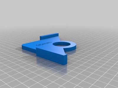 Router Corner Template (metric)