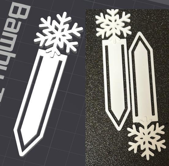 Snowflake Bookmark