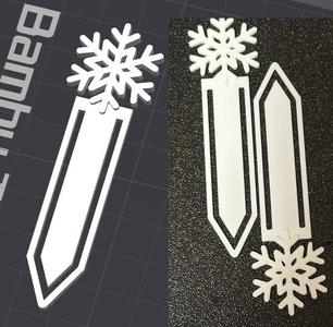 Snowflake Bookmark