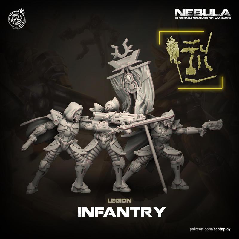 Legion Infantry (Pre-Supported) | Nebula