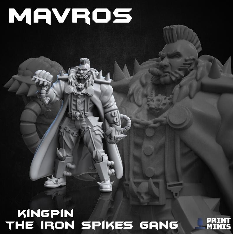 Mavros - Kingpin of the Iron Spikes Gang - Ironside Docks Collection