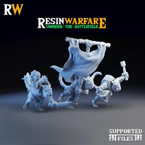 Infinite Legions - Vermin Warriors - Command Groups