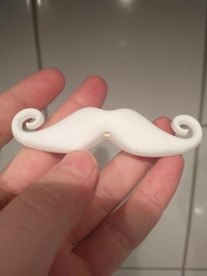 Mustache ornament