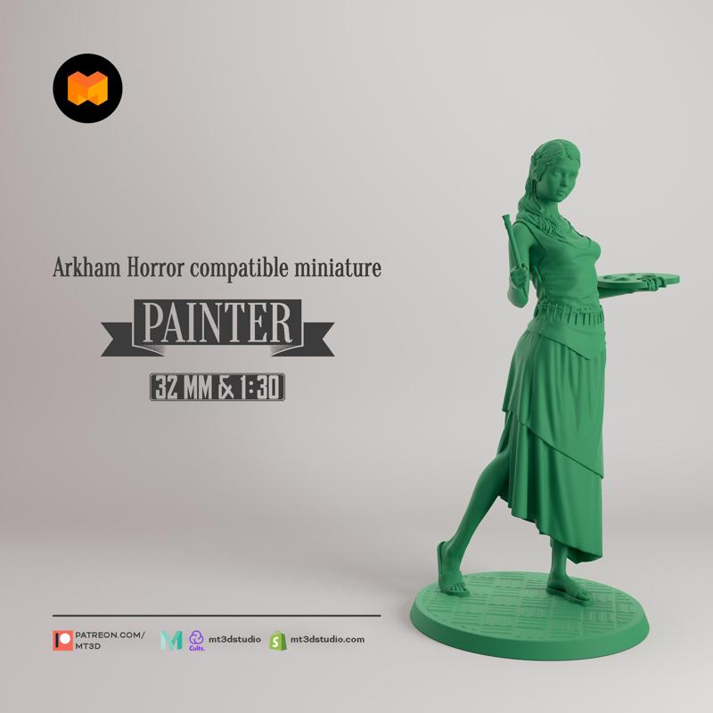 Painter - Arkham Horror compatible