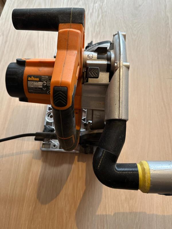 Angled Hose Adapter/Dust Deflector For Triton TTS1400 Track Saw/Plunge Saw