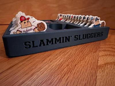 MLB Slammin’ Sluggers Game Accessory Tray   