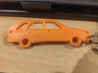 Skoda Felicia Combi keychain